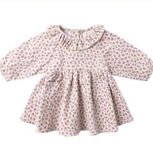 Quincy Mae Wildflower Print Baby Dress